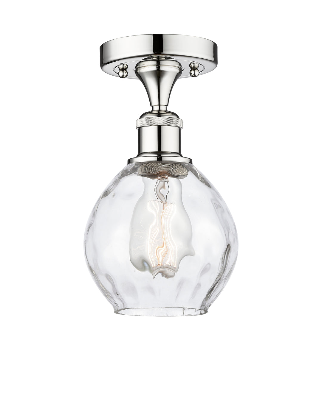 Innovations Lighting Waverly 6" Semi-Flush Mount - Polished Chrome