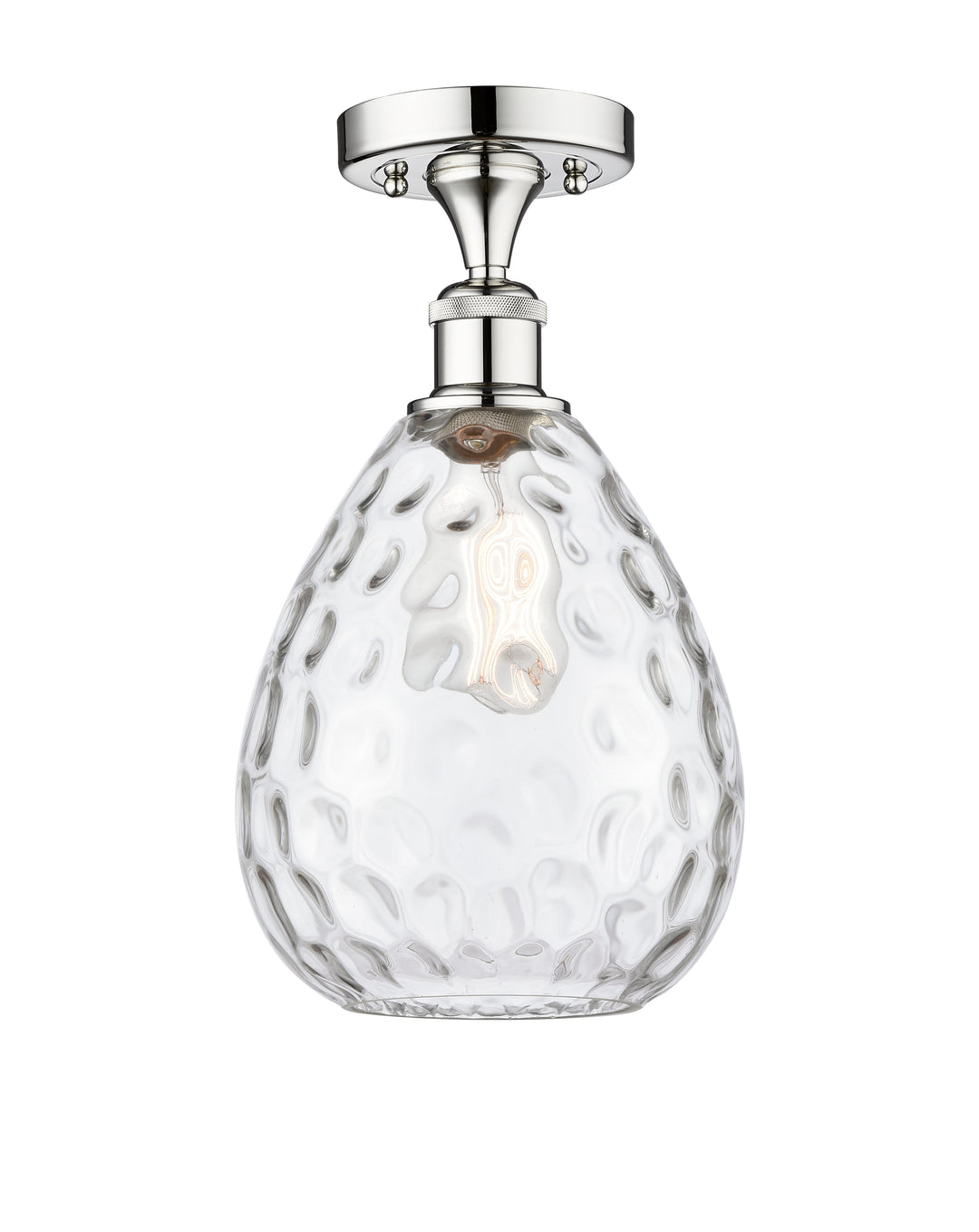Innovations Lighting Waverly 8" Semi-Flush Mount - Polished Chrome
