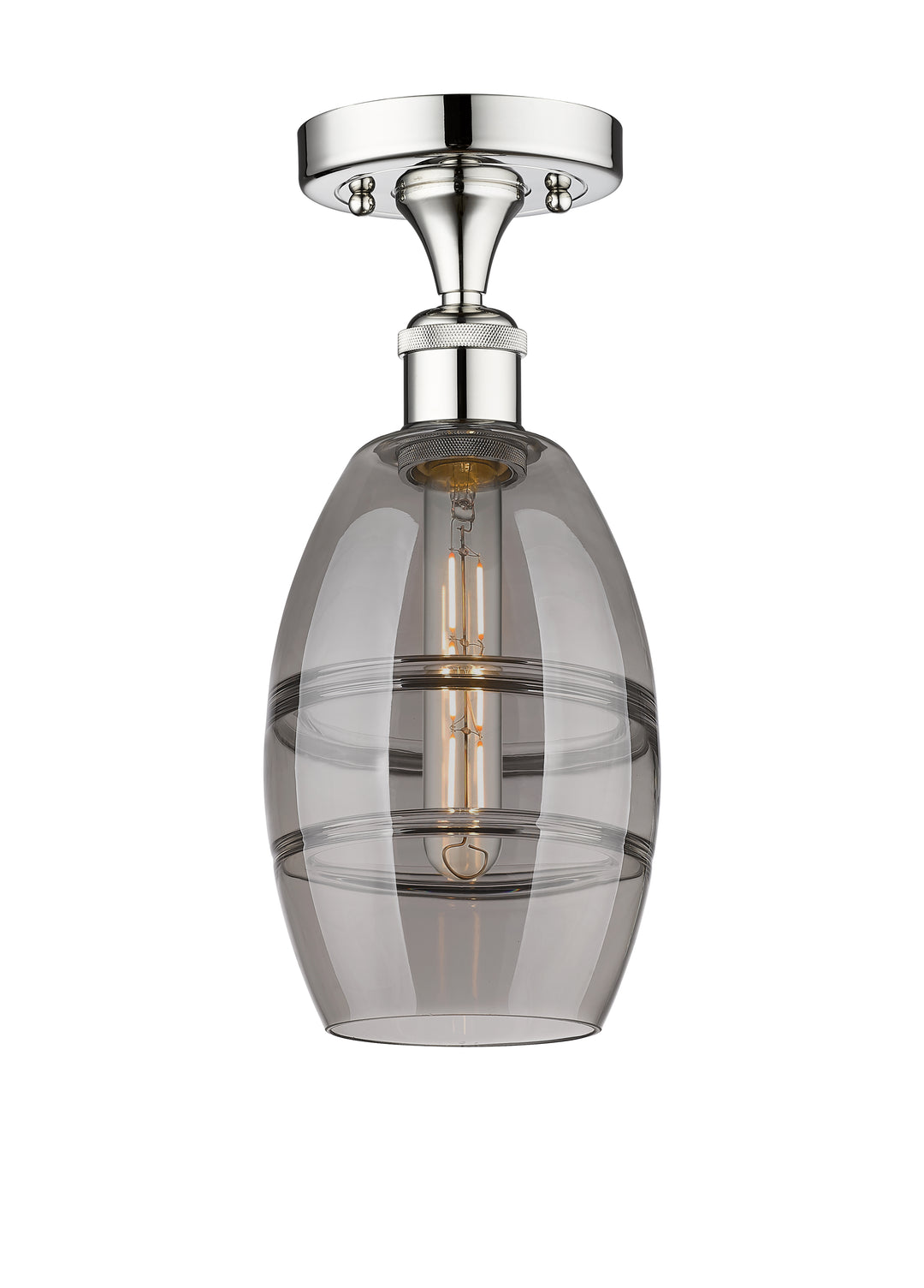 Innovations Lighting Vaz 6" Semi-Flush Mount - Polished Chrome
