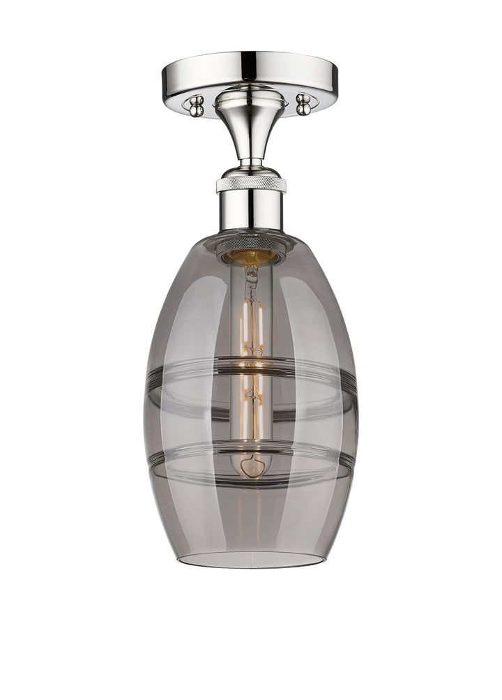 Innovations Lighting Vaz 6" Semi-Flush Mount - Polished Chrome