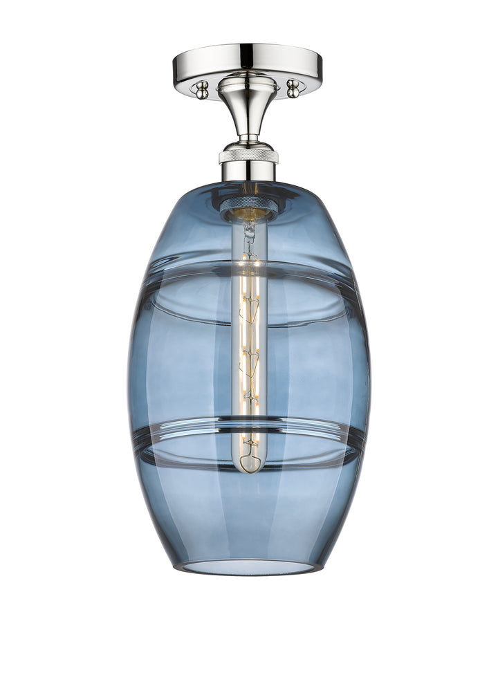 Innovations Lighting Vaz 8" Semi-Flush Mount - Polished Chrome