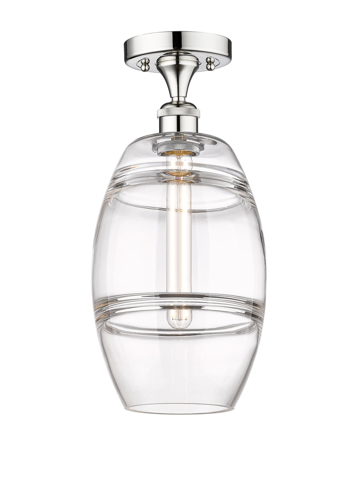 Innovations Lighting Vaz 8" Semi-Flush Mount - Polished Chrome