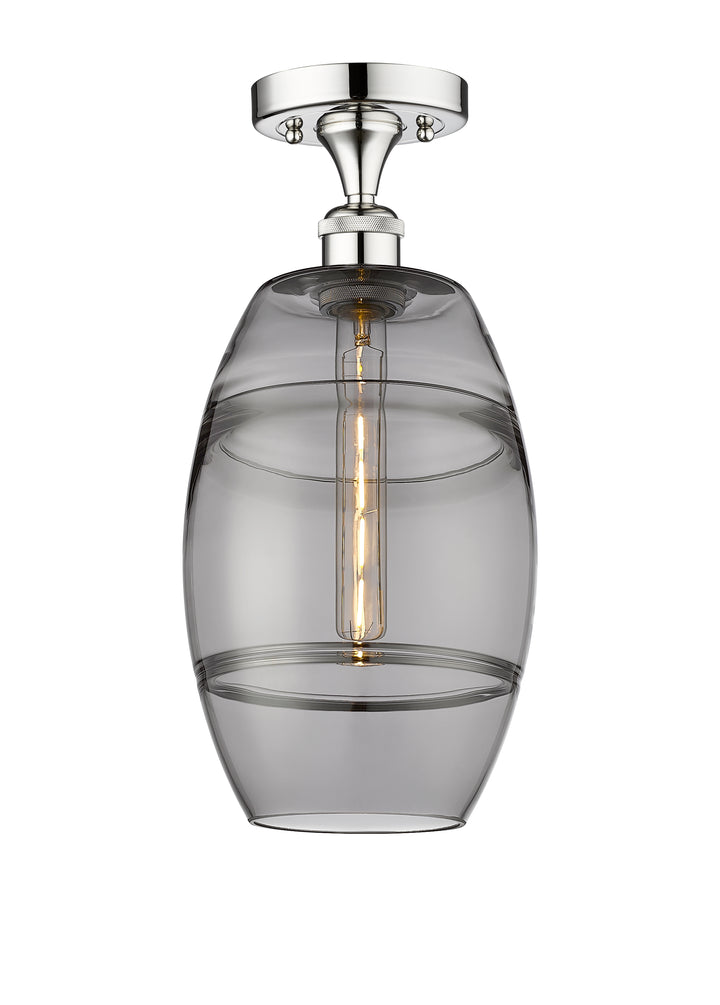 Innovations Lighting Vaz 8" Semi-Flush Mount - Polished Chrome