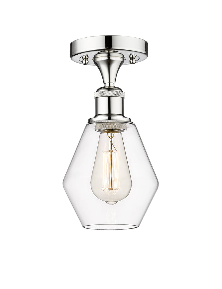 Innovations Lighting Cindyrella 6" Semi-Flush Mount - Polished Chrome
