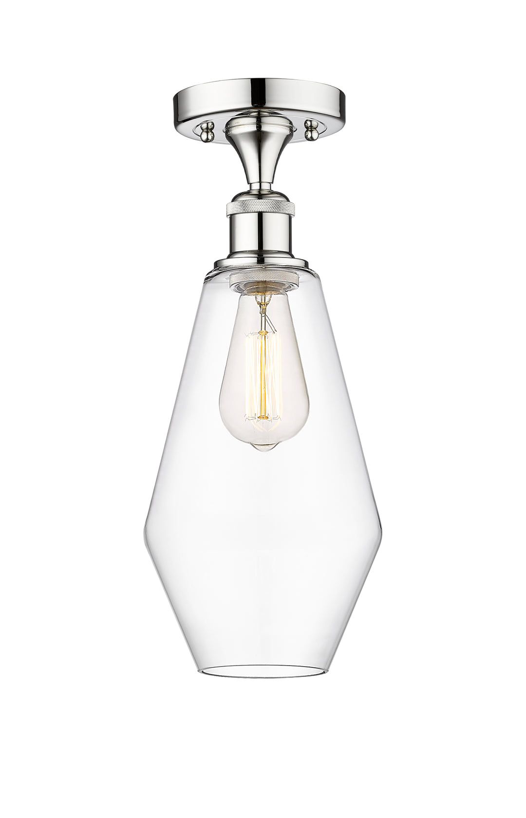 Innovations Lighting Cindyrella 7" Semi-Flush Mount - Polished Chrome