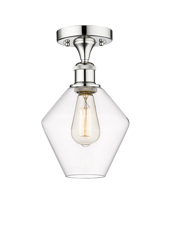 Innovations Lighting Cindyrella 8" Semi-Flush Mount - Polished Chrome