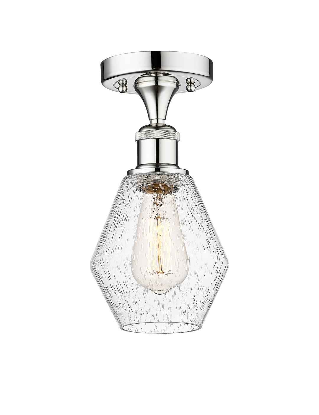 Innovations Lighting Cindyrella 6" Semi-Flush Mount - Polished Chrome