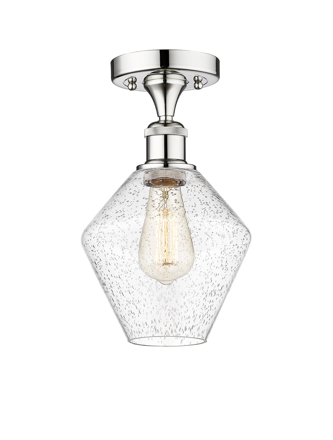 Innovations Lighting Cindyrella 8" Semi-Flush Mount - Polished Chrome