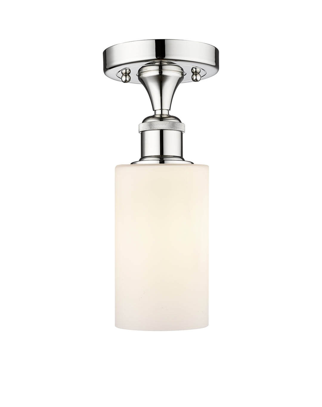 Innovations Lighting Clymer 4" Semi-Flush Mount - Polished Chrome