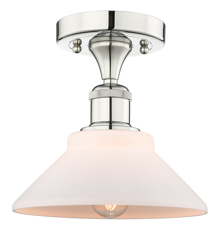 Innovations Lighting Orwell 9" Flush Mount - Polished Nickel