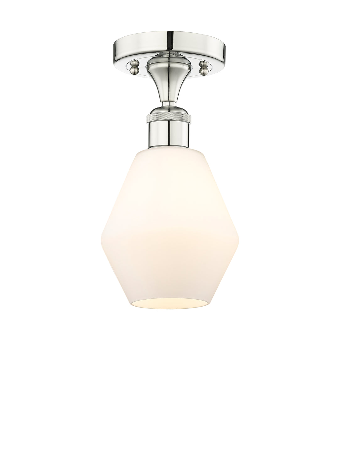 Innovations Lighting Cindyrella 6" Semi-Flush Mount - Polished Nickel