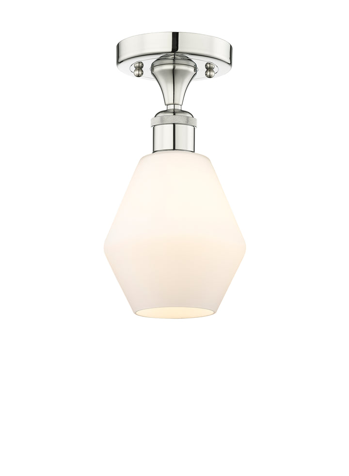 Innovations Lighting Cindyrella 6" Semi-Flush Mount - Polished Nickel