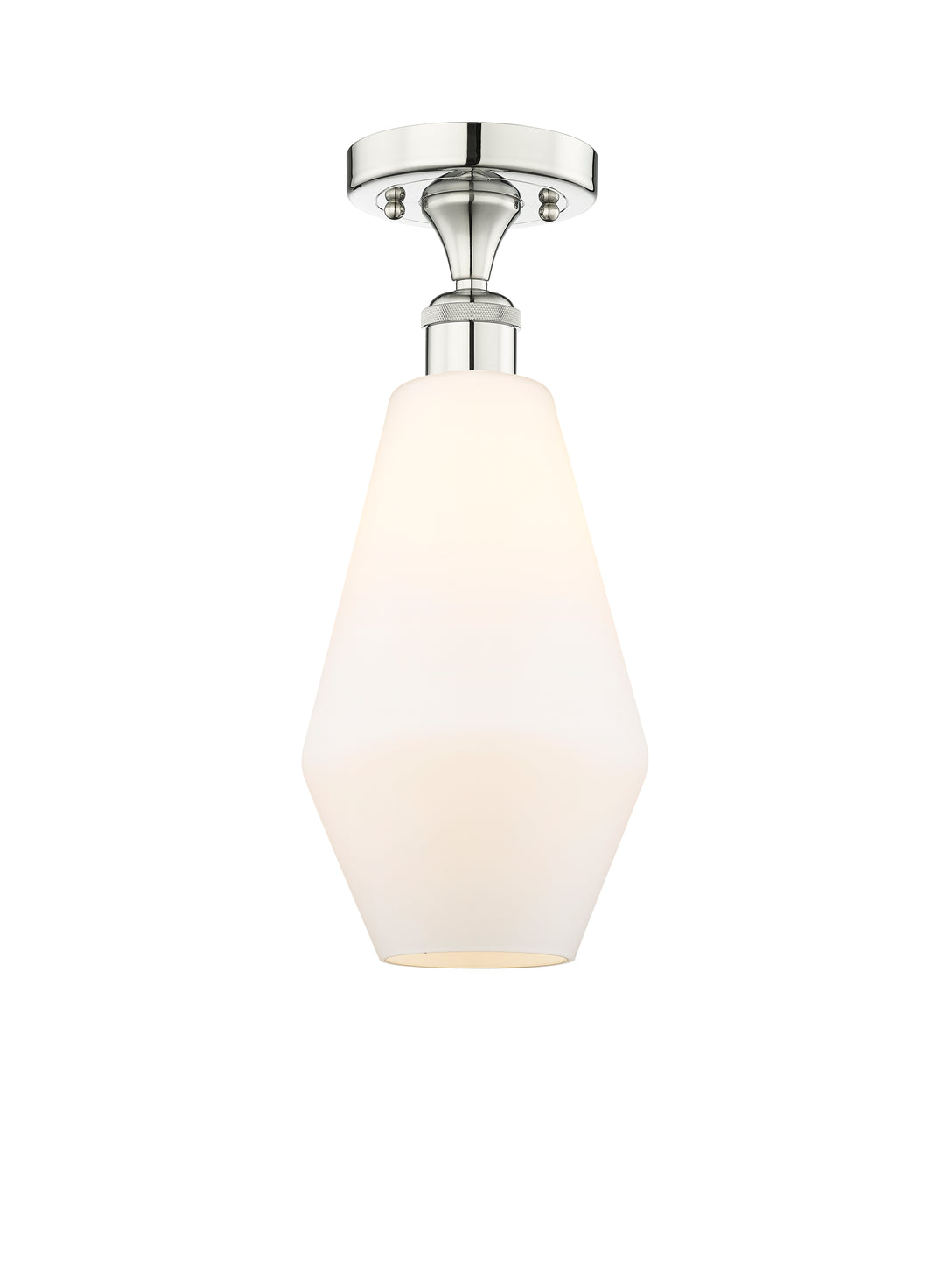Innovations Lighting Cindyrella 7" Semi-Flush Mount - Polished Nickel