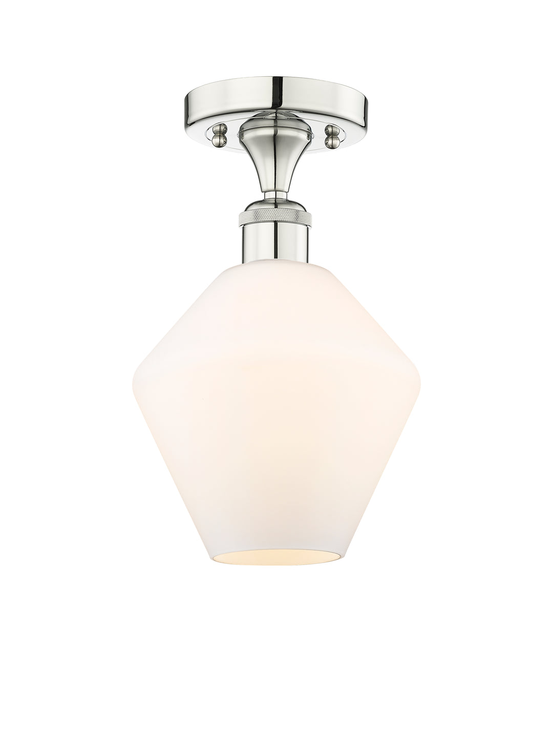 Innovations Lighting Cindyrella 8" Semi-Flush Mount - Polished Nickel