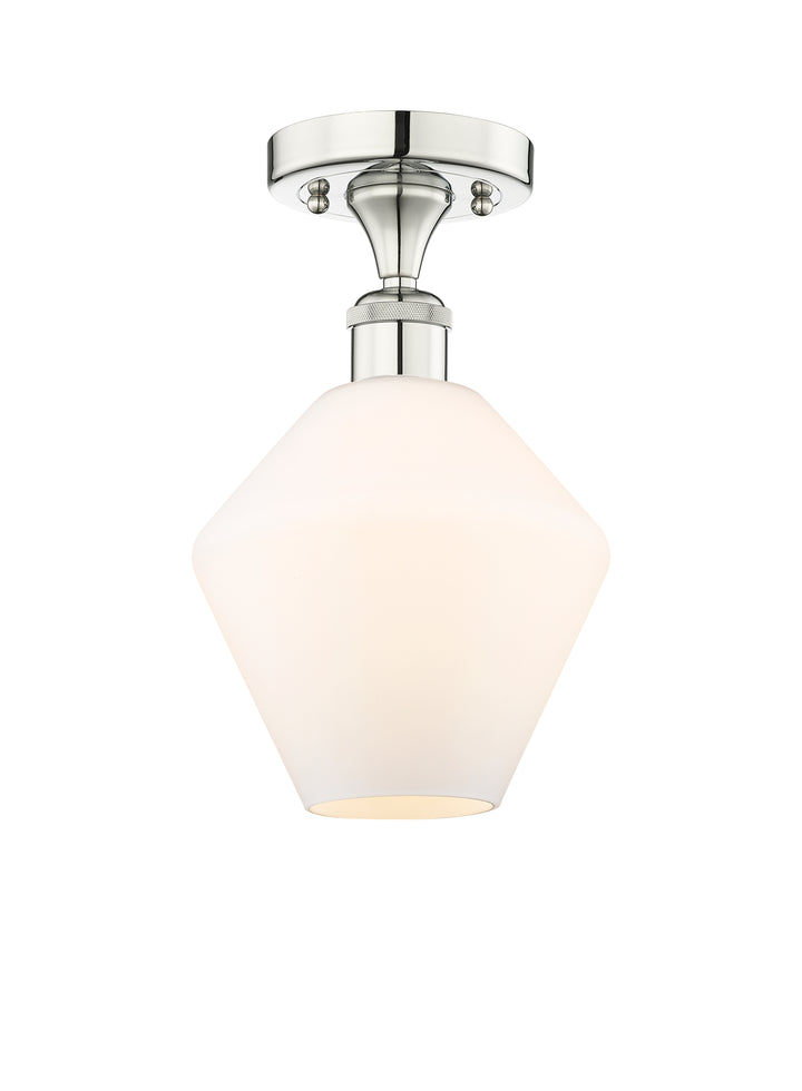 Innovations Lighting Cindyrella 8" Semi-Flush Mount - Polished Nickel