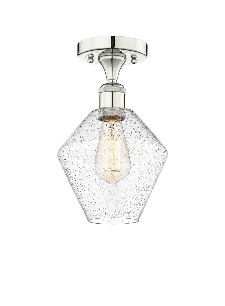 Innovations Lighting Cindyrella 8" Semi-Flush Mount - Polished Nickel