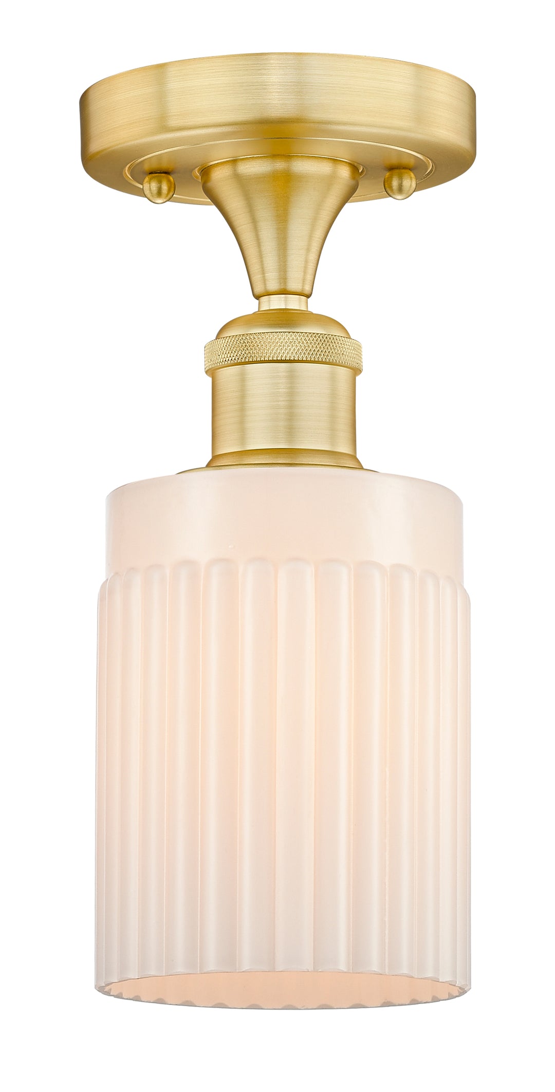 Innovations Lighting Hadley 5" Semi-Flush Mount - Satin Gold
