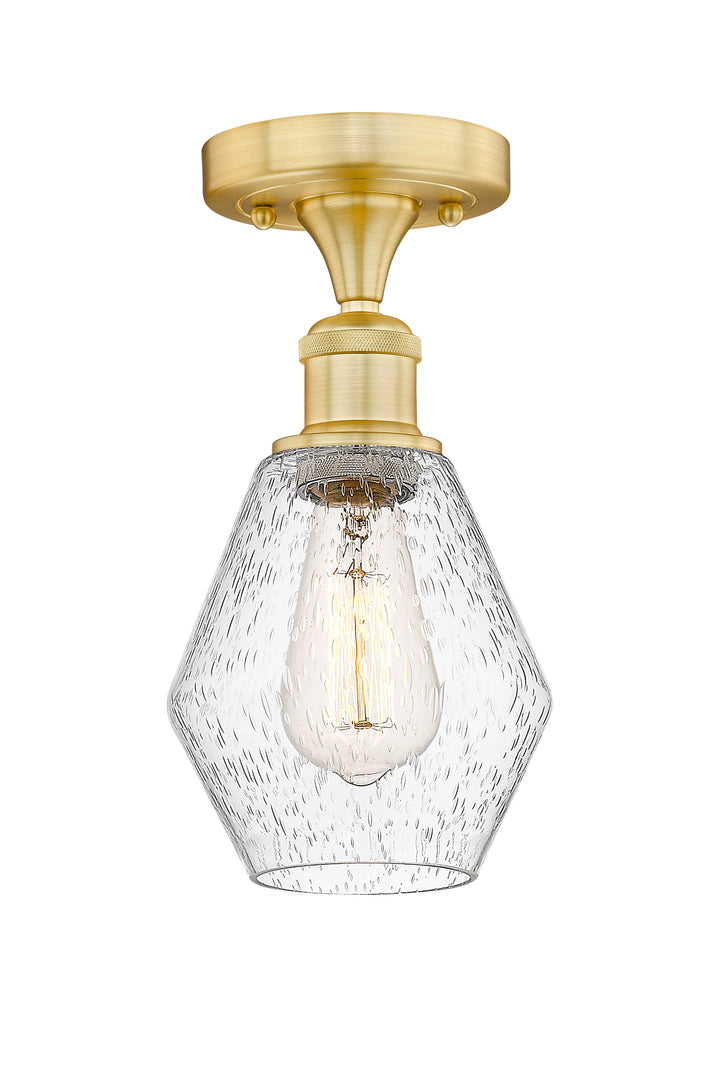 Innovations Lighting Cindyrella 6" Semi-Flush Mount - Satin Gold