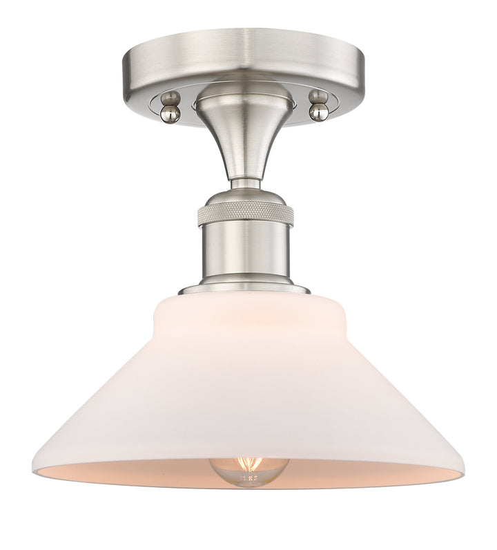 Innovations Lighting Orwell 9" Flush Mount - Brushed Satin Nickel