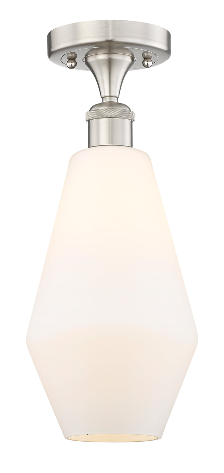 Innovations Lighting Cindyrella 7" Semi-Flush Mount - Brushed Satin Nickel