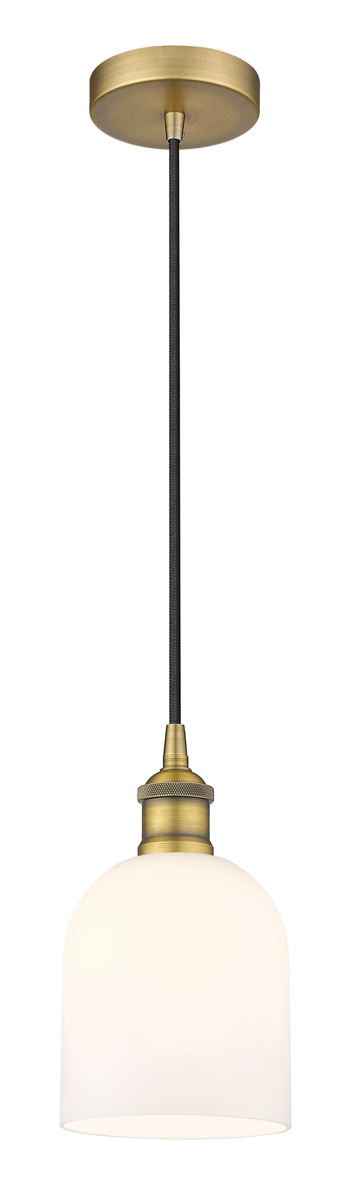 Innovations Lighting Bella 6" Mini Pendant - Brushed Brass Mini-Pendants Innovations Lighting   