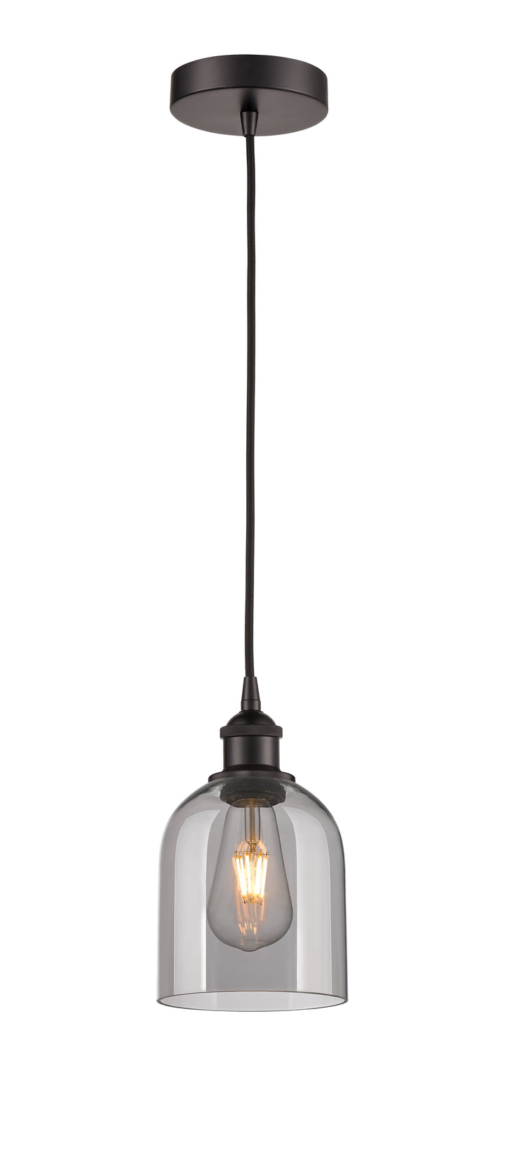 Innovations Lighting Bella 6" Mini Pendant - Oil Rubbed Bronze Mini-Pendants Innovations Lighting   