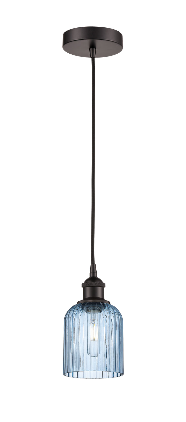 Innovations Lighting Bridal Veil 5" Mini Pendant - Oil Rubbed Bronze Mini-Pendants Innovations Lighting   