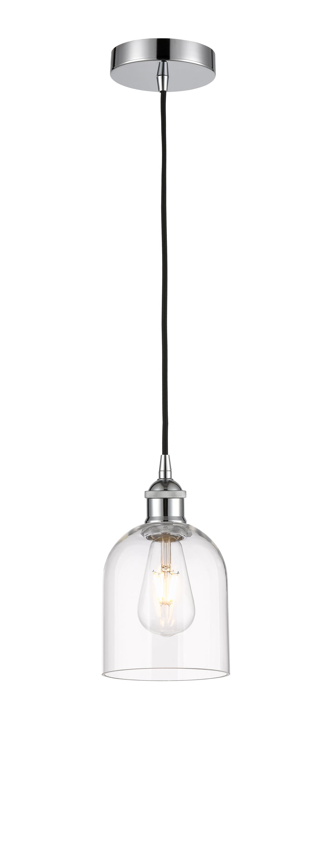 Innovations Lighting Bella 6" Mini Pendant - Polished Chrome Mini-Pendants Innovations Lighting   