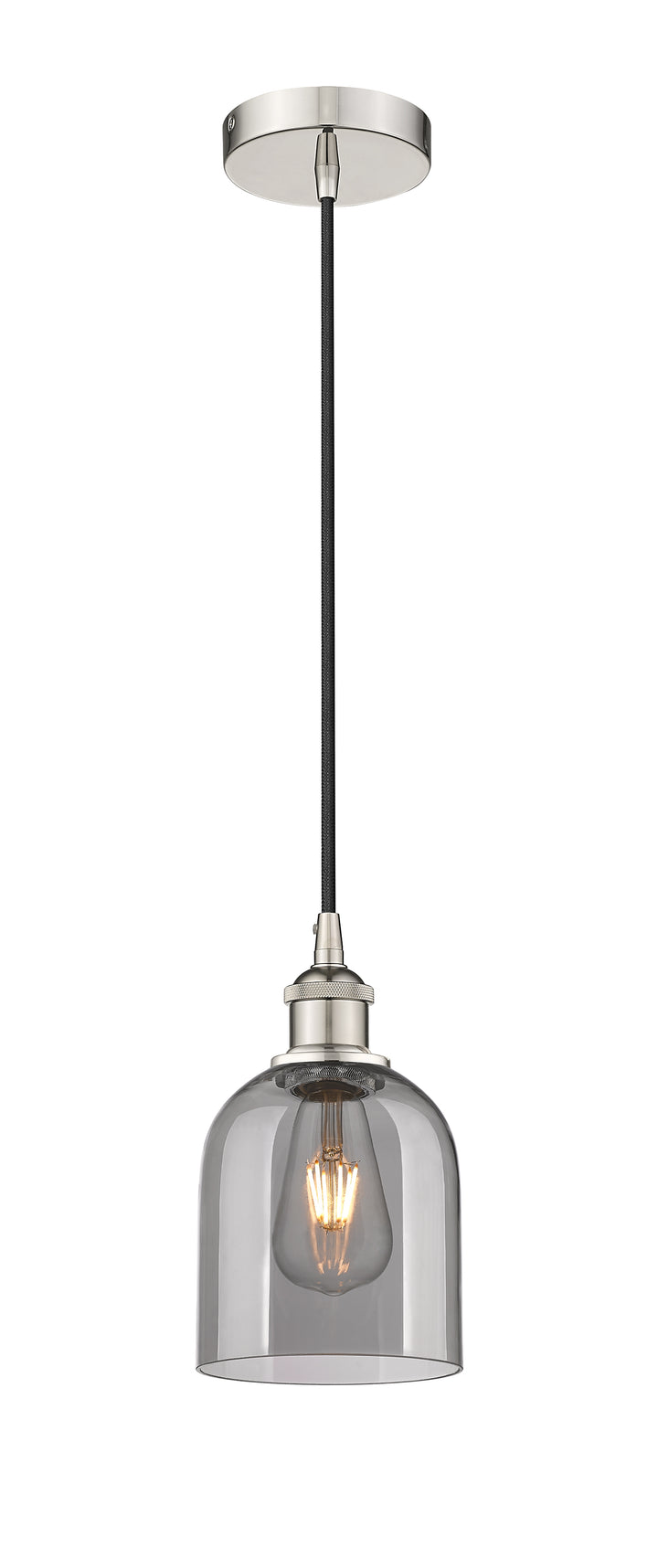 Innovations Lighting Bella 6" Mini Pendant - Polished Nickel Mini-Pendants Innovations Lighting   