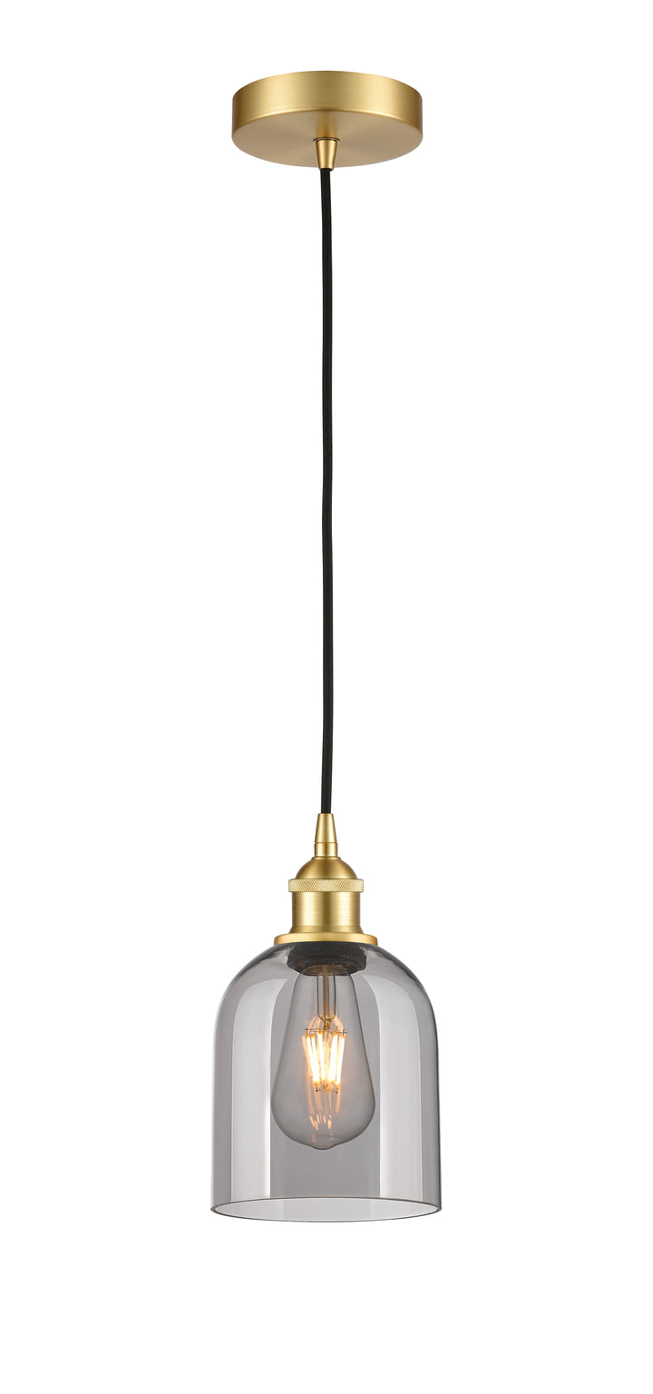 Innovations Lighting Bella 6" Mini Pendant - Satin Gold Mini-Pendants Innovations Lighting   