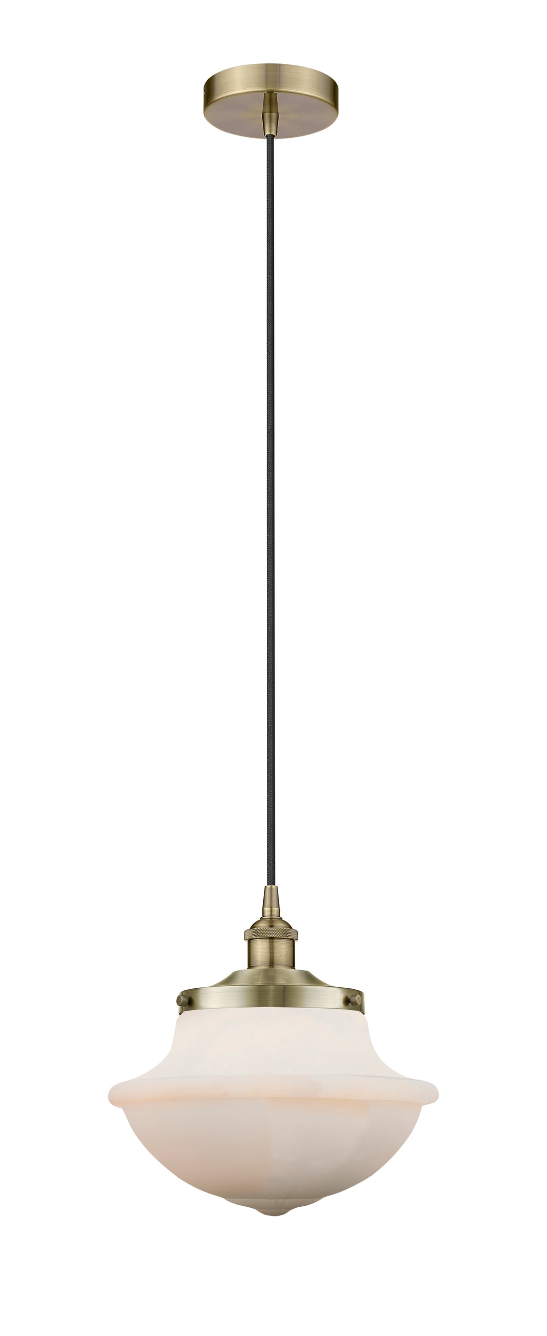 Innovations Lighting Oxford 11.75" Mini Pendant - Antique Brass