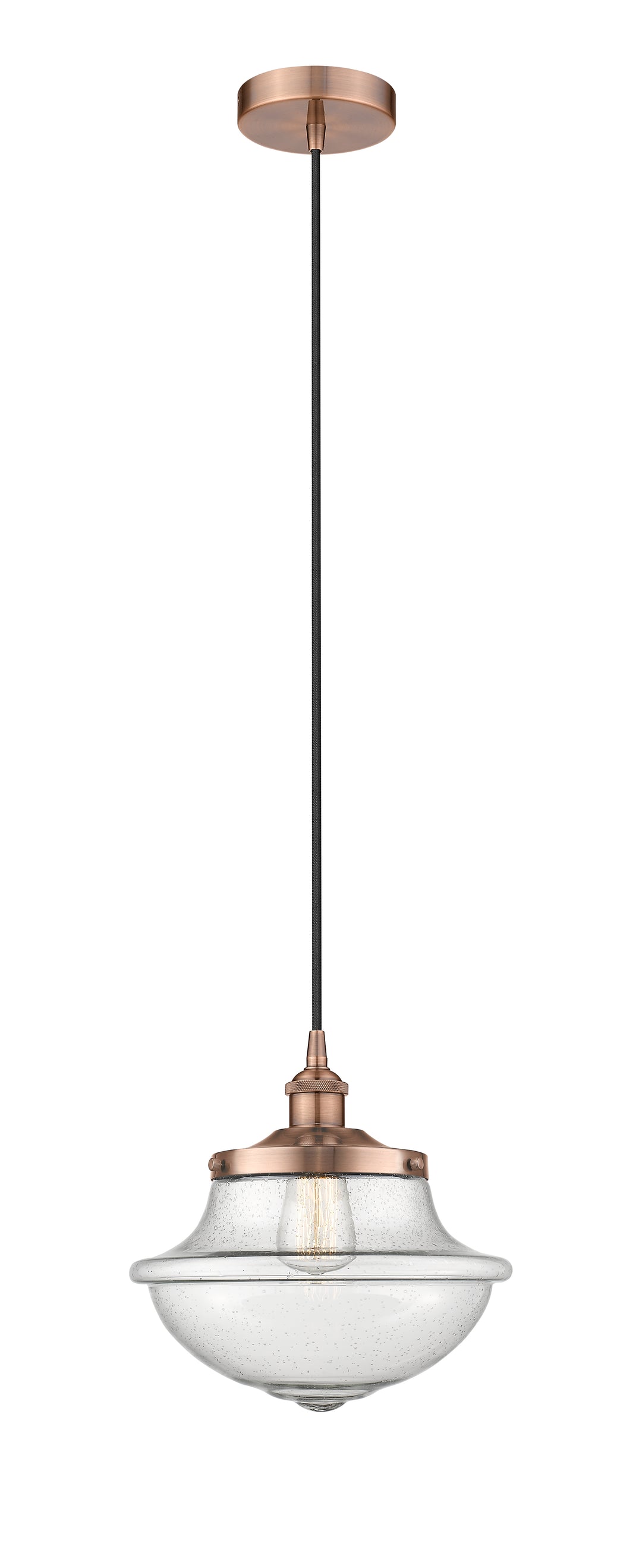 Innovations Lighting Oxford 11.75" Mini Pendant - Antique Copper