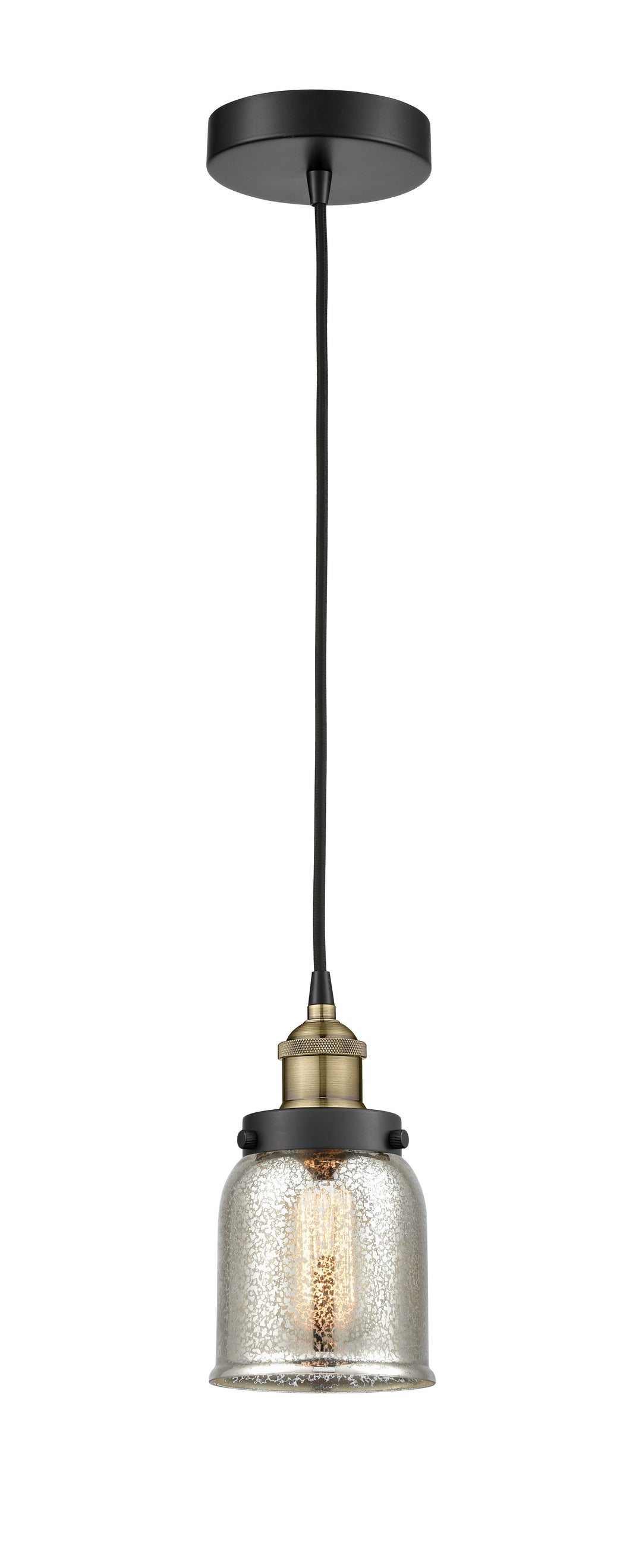 Innovations Lighting Cone 5" Mini Pendant - Black Antique Brass