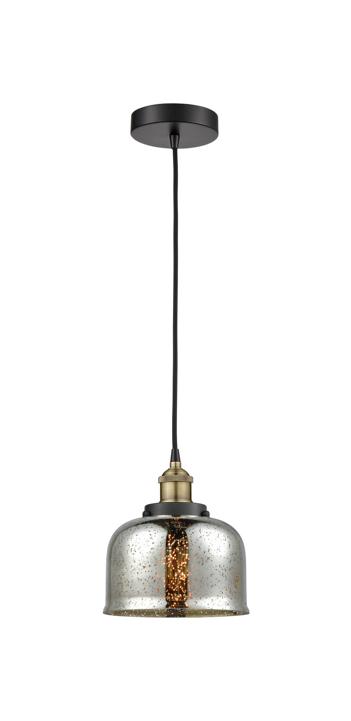 Innovations Lighting Cone 8" Mini Pendant - Black Antique Brass