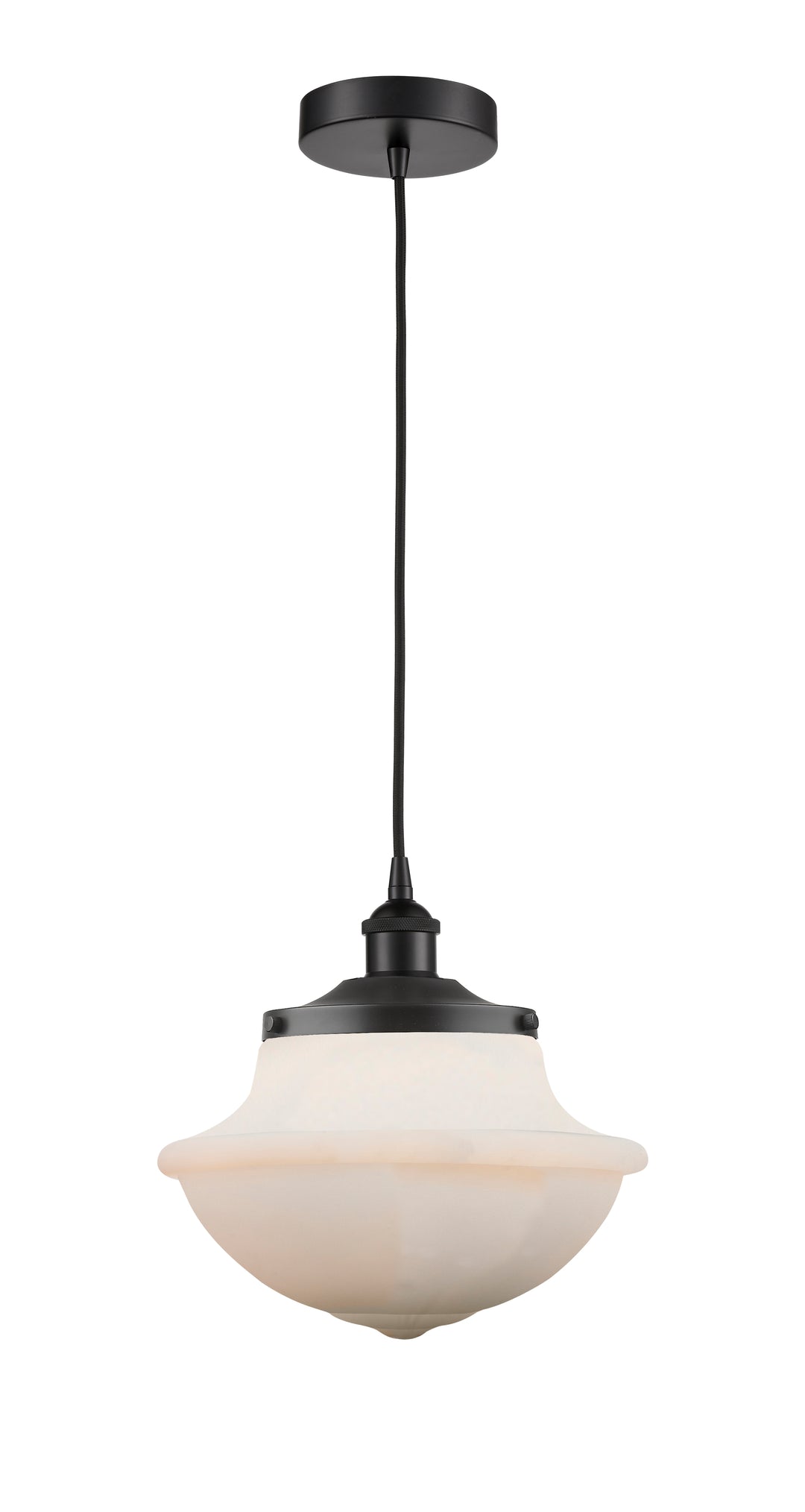 Innovations Lighting Oxford 11.75" Mini Pendant - Matte Black