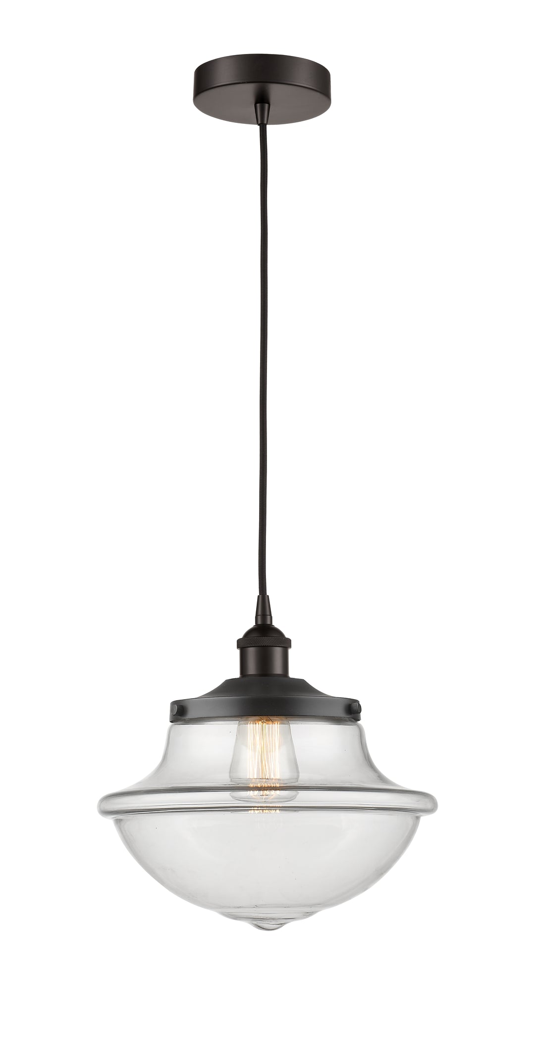 Innovations Lighting Oxford 11.75" Mini Pendant - Oil Rubbed Bronze