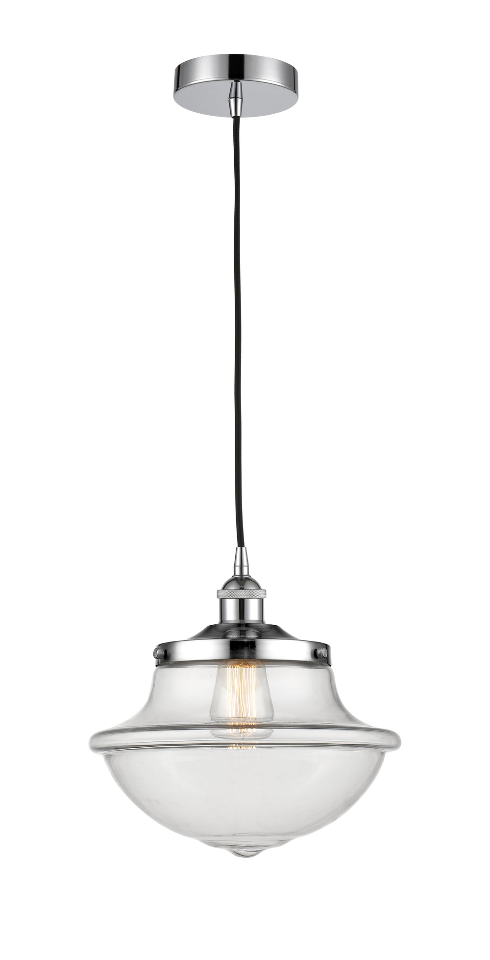 Innovations Lighting Oxford 11.75" Mini Pendant - Polished Chrome