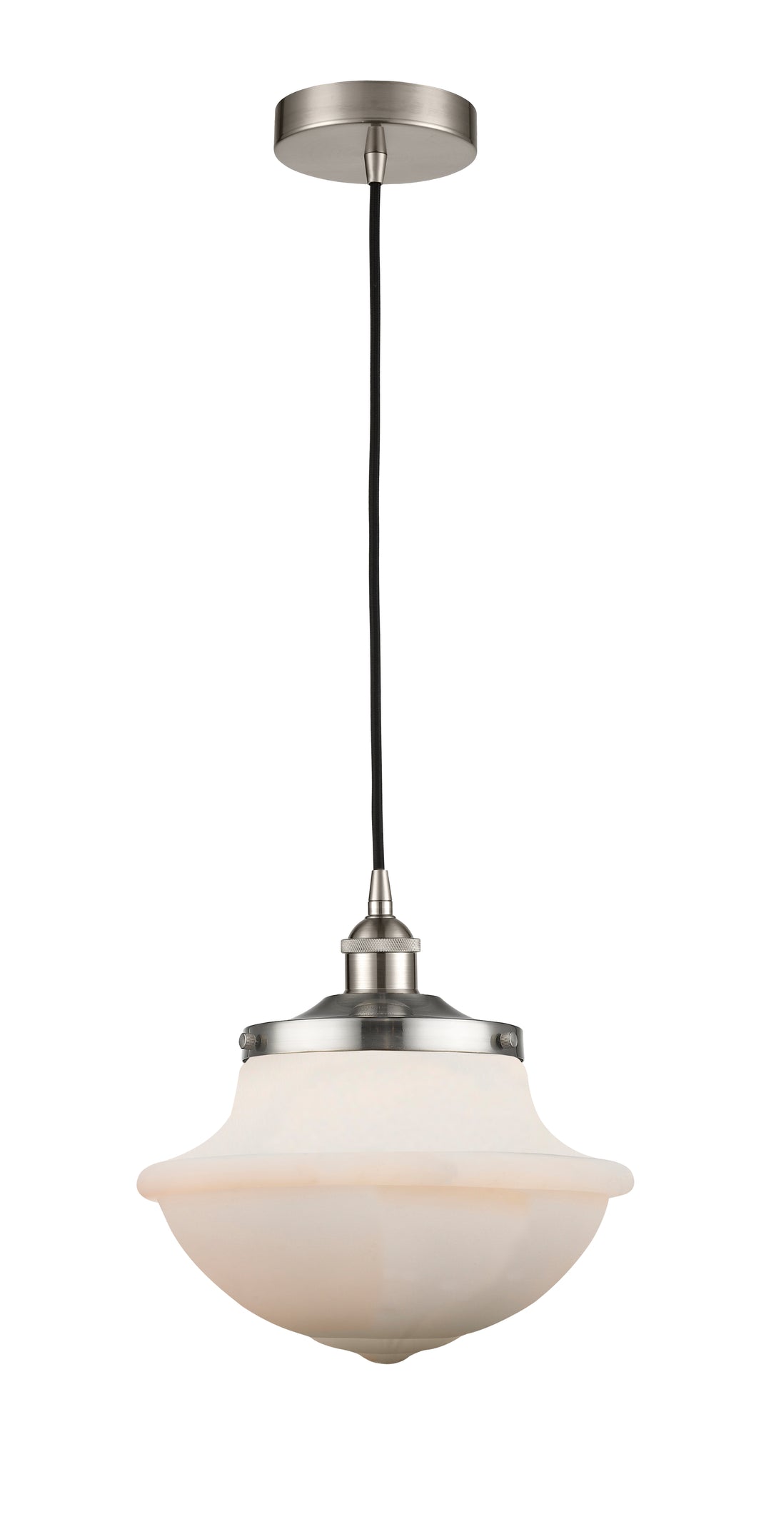 Innovations Lighting Oxford 11.75" Mini Pendant - Satin Nickel