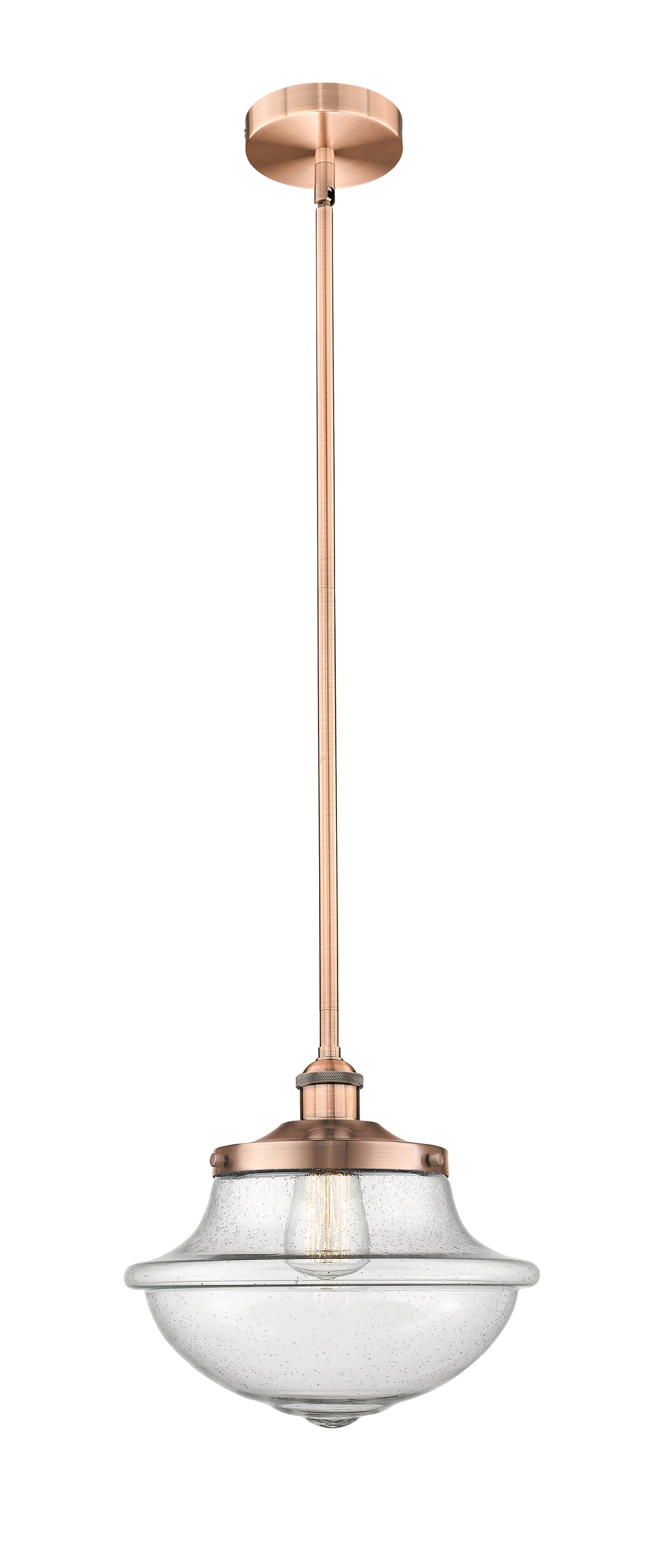 Innovations Lighting Oxford 12" Mini Pendant - Antique Copper