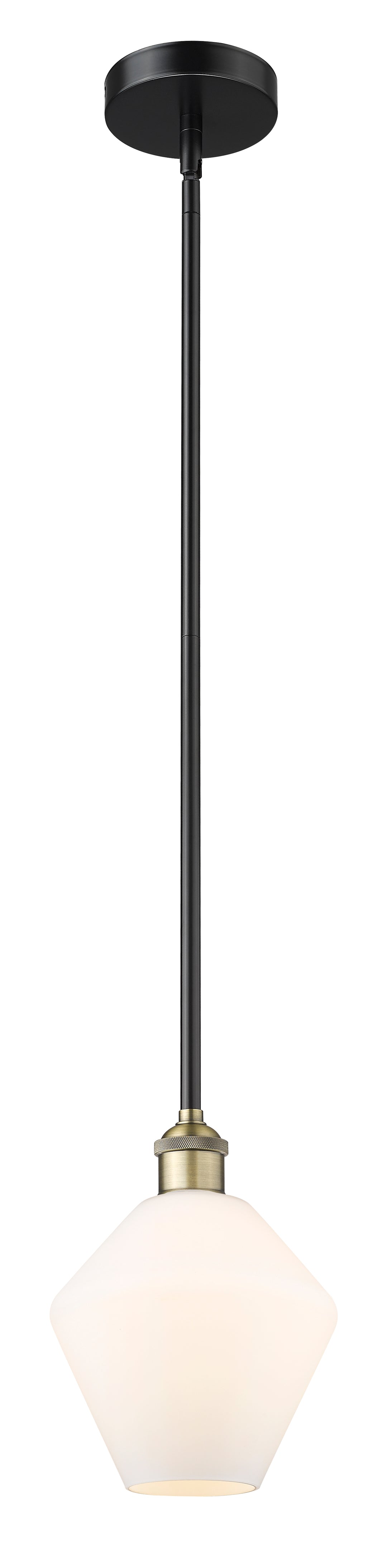 Innovations Lighting Cindyrella 8" Mini Pendant - Black Antique Brass