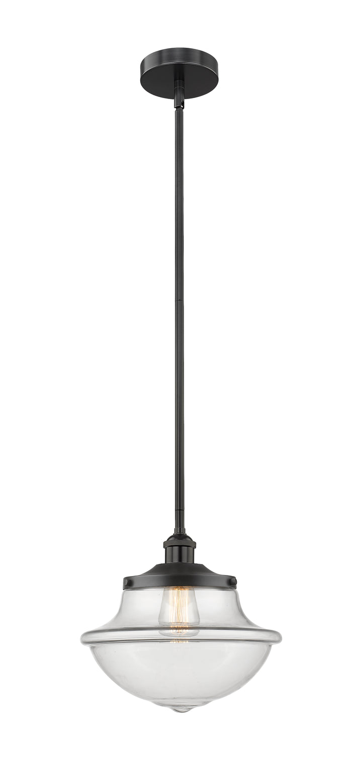 Innovations Lighting Oxford 12" Mini Pendant - Matte Black