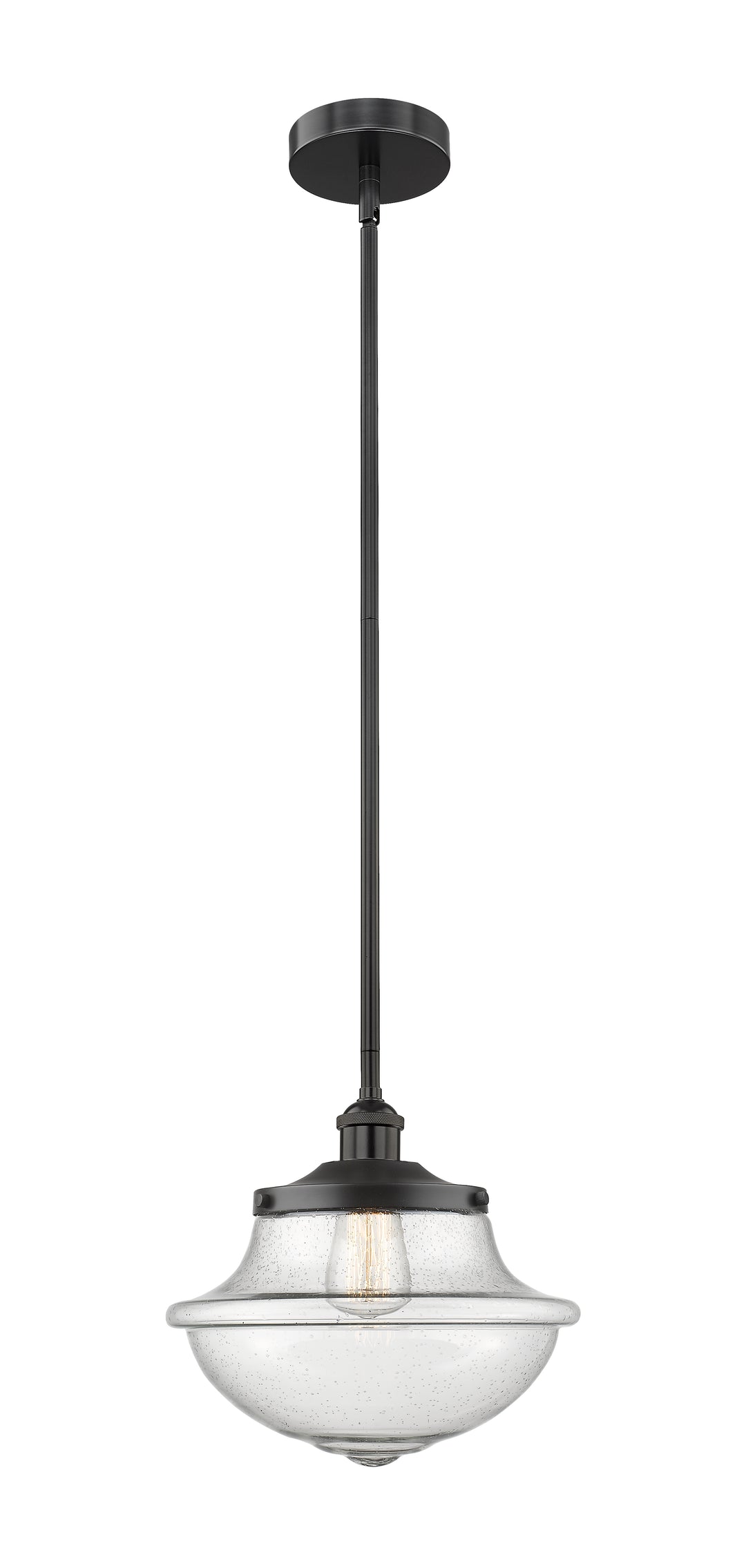 Innovations Lighting Oxford 12" Mini Pendant - Matte Black