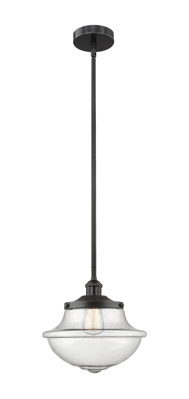 Innovations Lighting Oxford 12" Mini Pendant - Matte Black