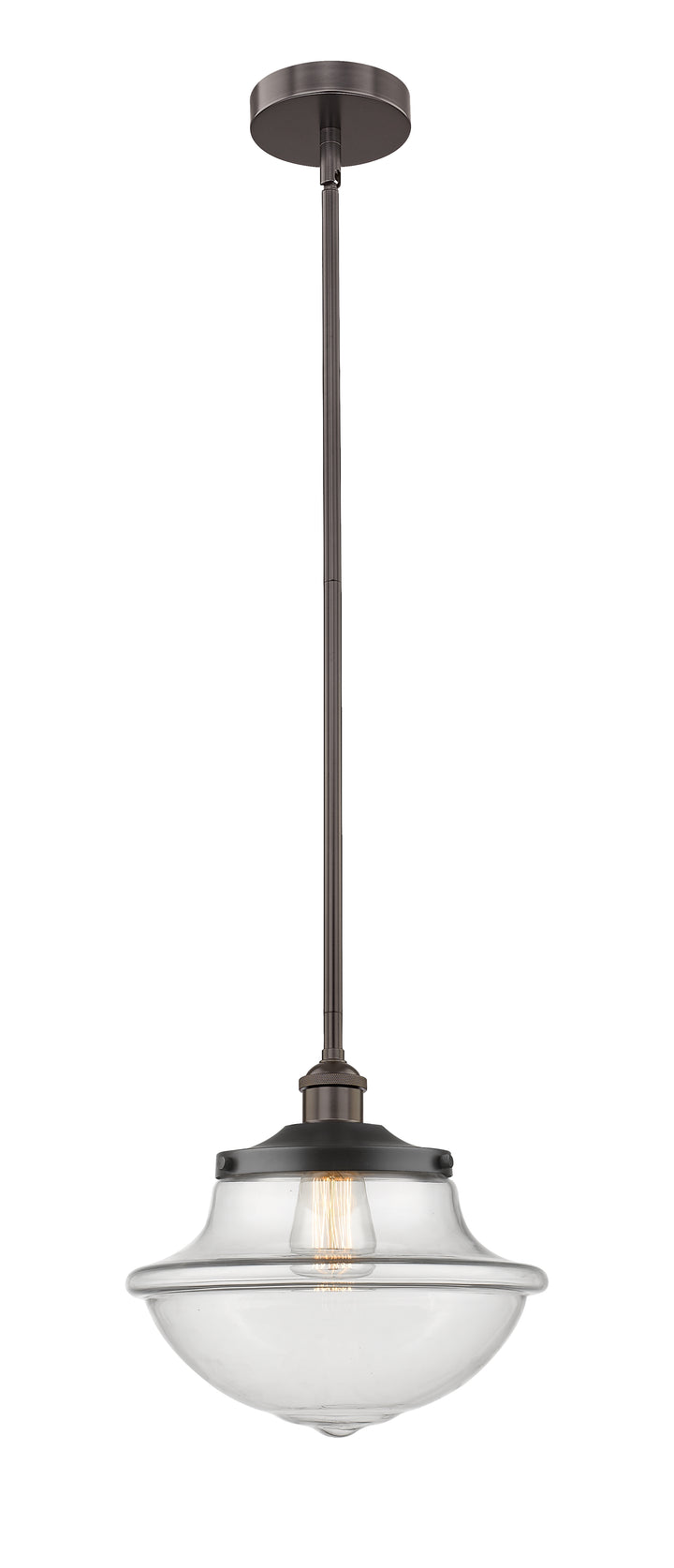 Innovations Lighting Oxford 12" Mini Pendant - Oil Rubbed Bronze