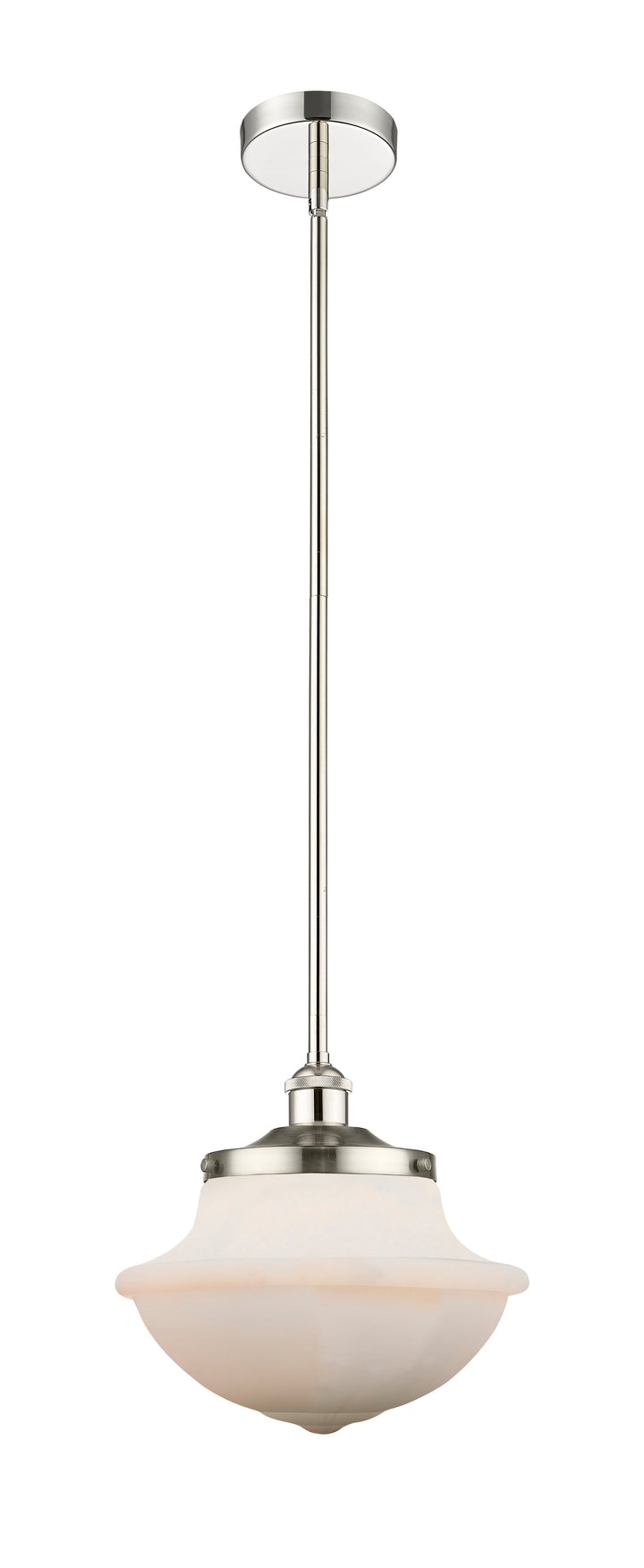 Innovations Lighting Oxford 12" Mini Pendant - Polished Nickel