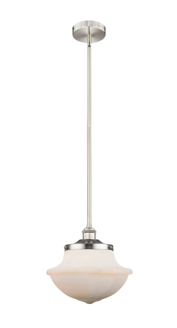 Innovations Lighting Oxford 12" Mini Pendant - Brushed Satin Nickel