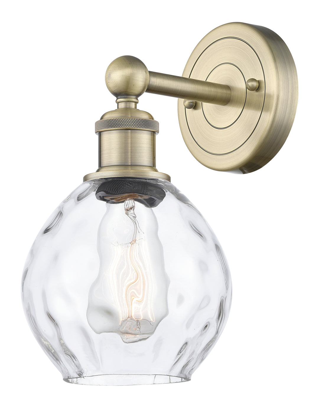 Innovations Lighting Waverly 6" Sconce - Antique Brass