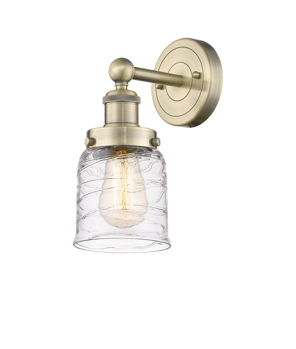 Innovations Lighting Bell 5" Sconce - Antique Brass