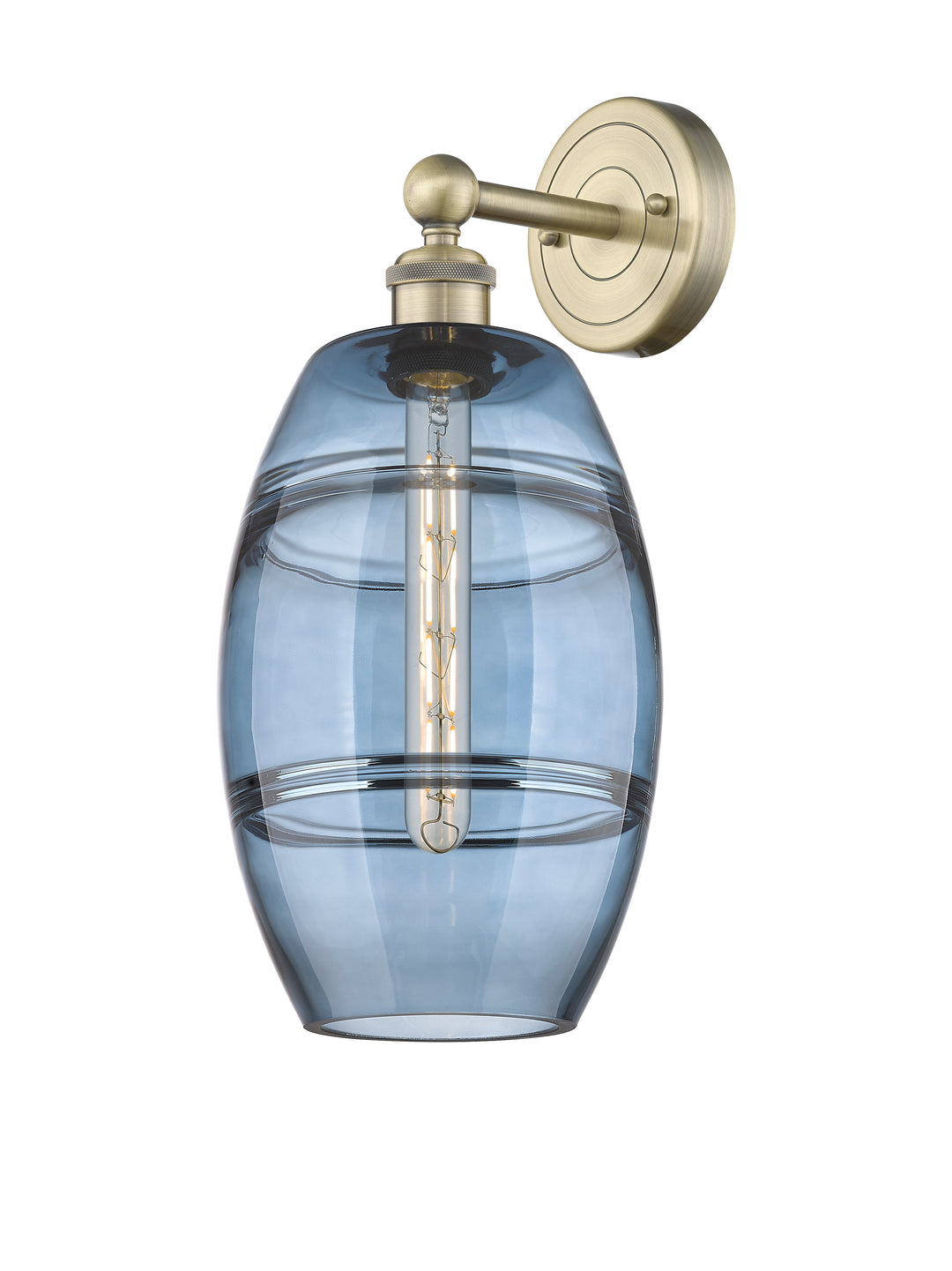 Innovations Lighting Vaz 8" Sconce - Antique Brass
