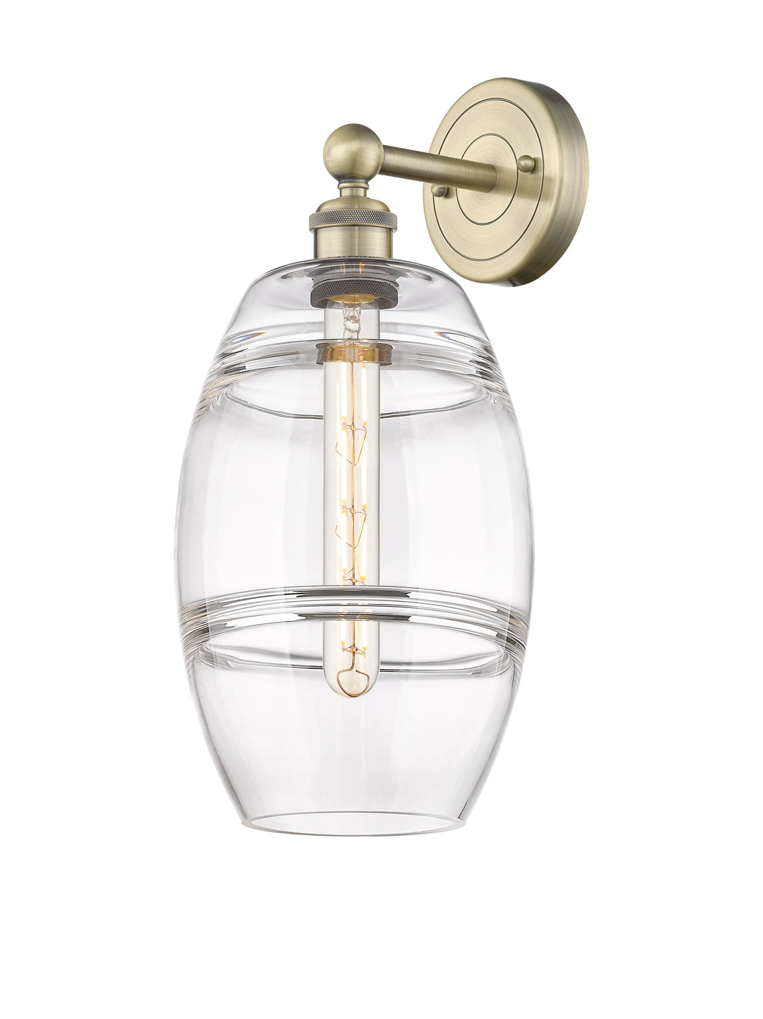 Innovations Lighting Vaz 8" Sconce - Antique Brass